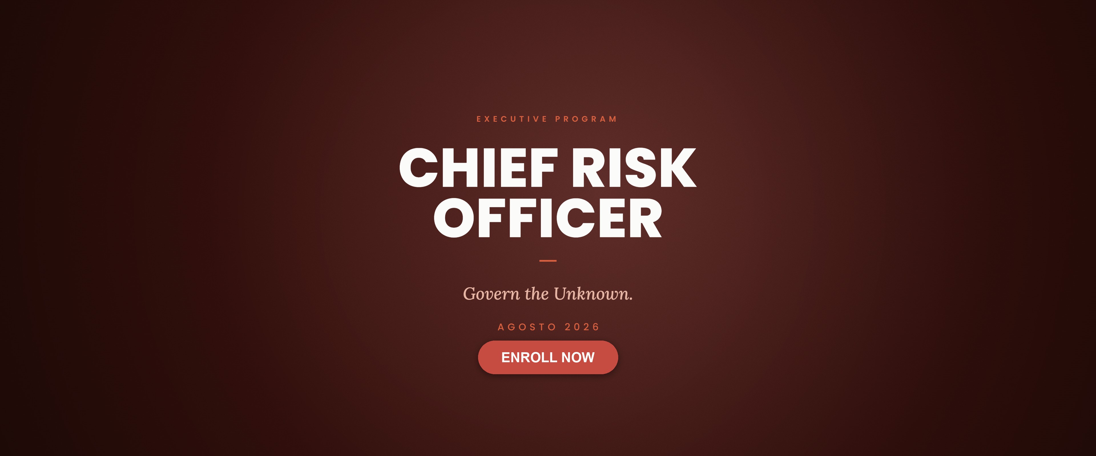 Chief Risk Officer