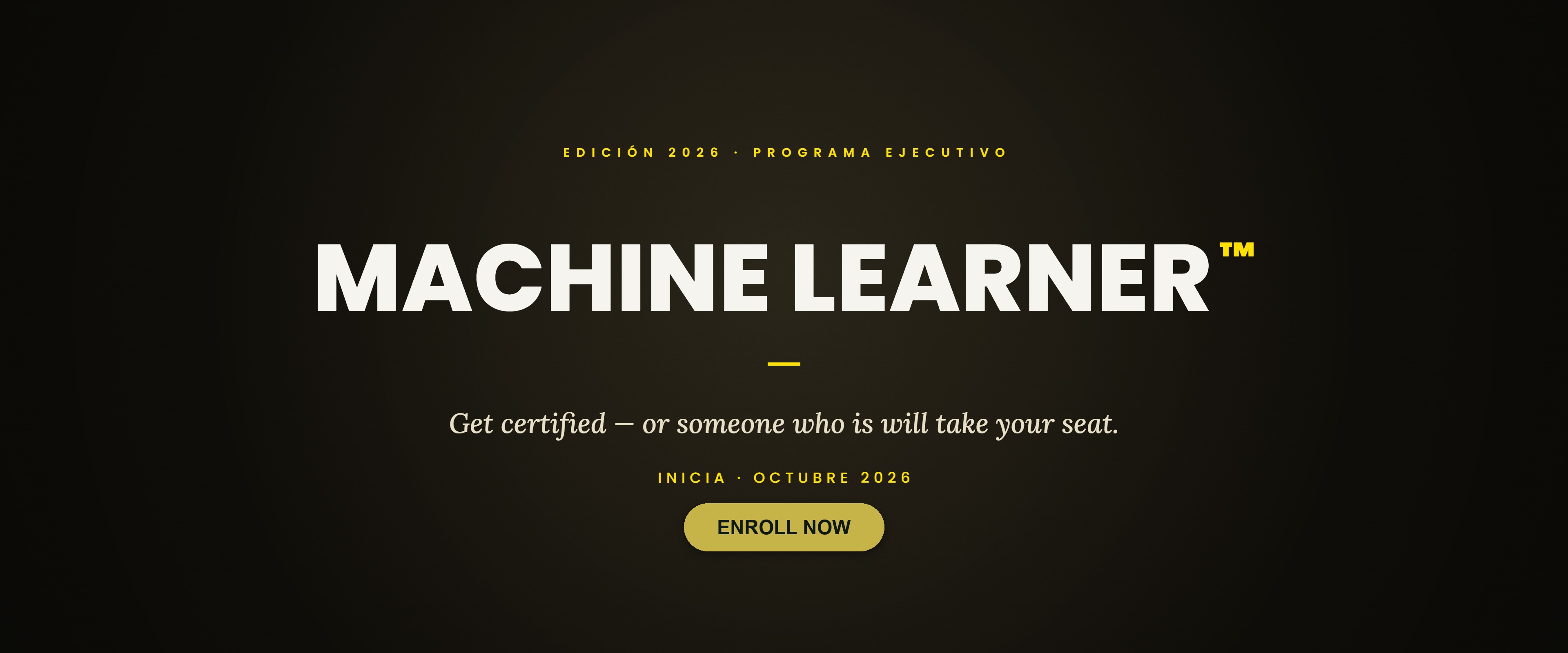 Machine Learner Certification